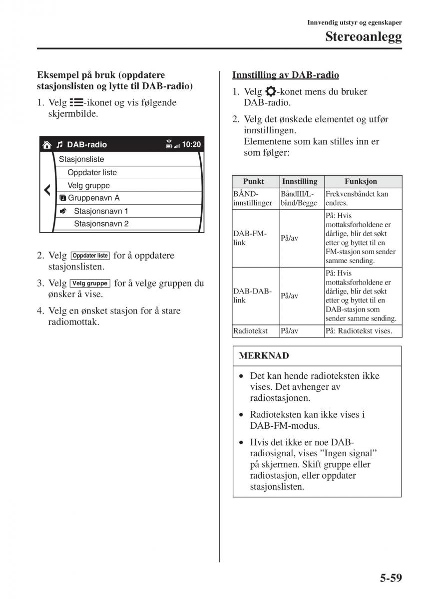 Mazda 6 III bruksanvisningen / page 467