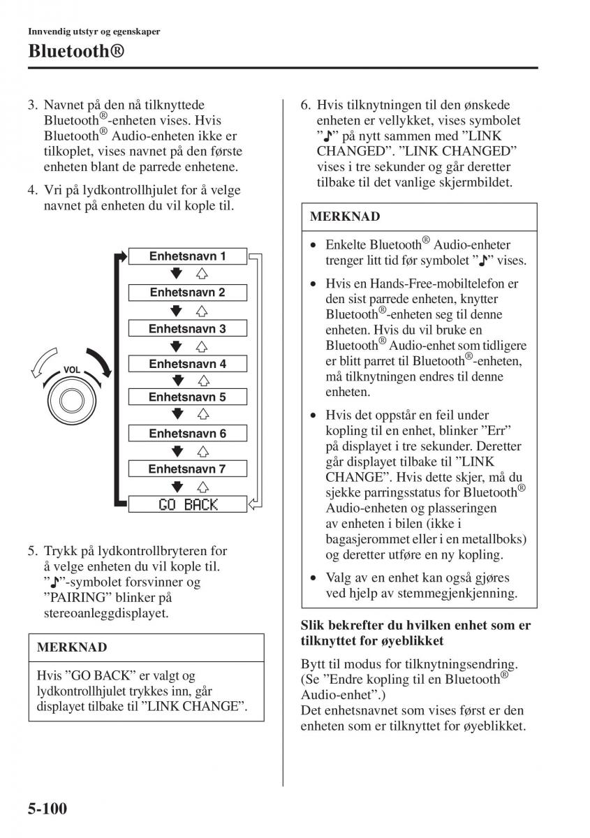 Mazda 6 III bruksanvisningen / page 508