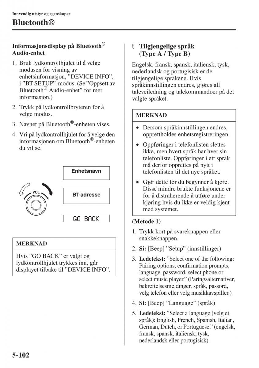 Mazda 6 III bruksanvisningen / page 510