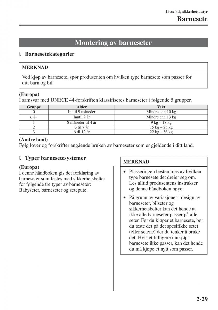 Mazda 6 III bruksanvisningen / page 53