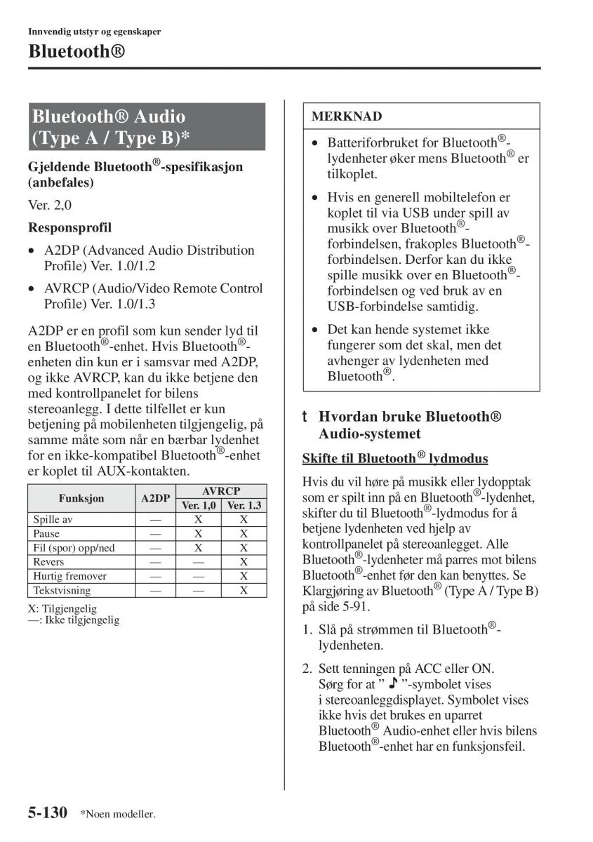 Mazda 6 III bruksanvisningen / page 538