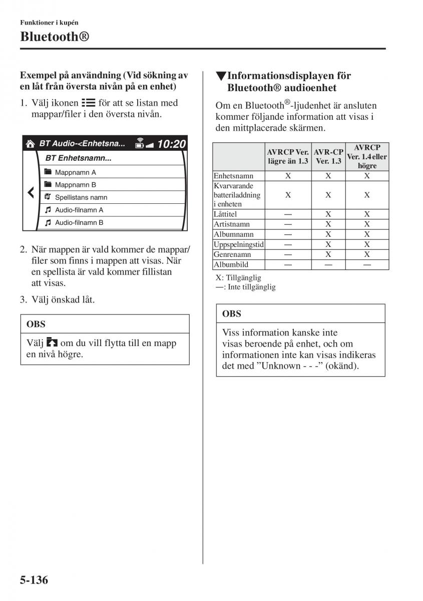 Mazda 6 III instruktionsbok / page 544