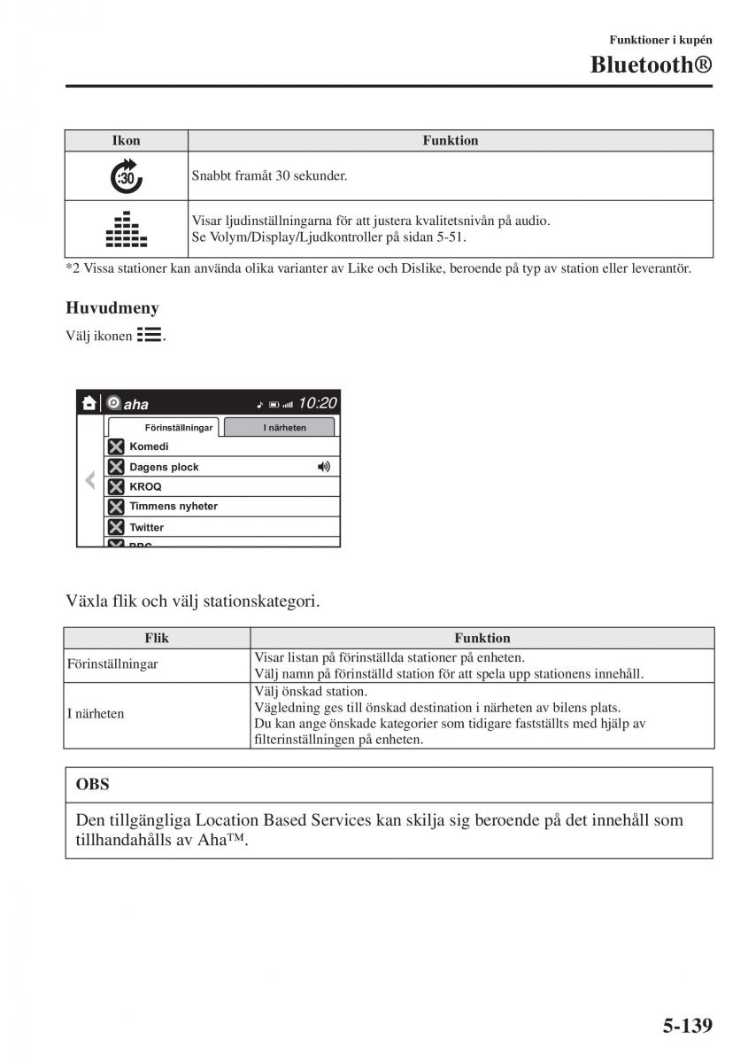 Mazda 6 III instruktionsbok / page 547