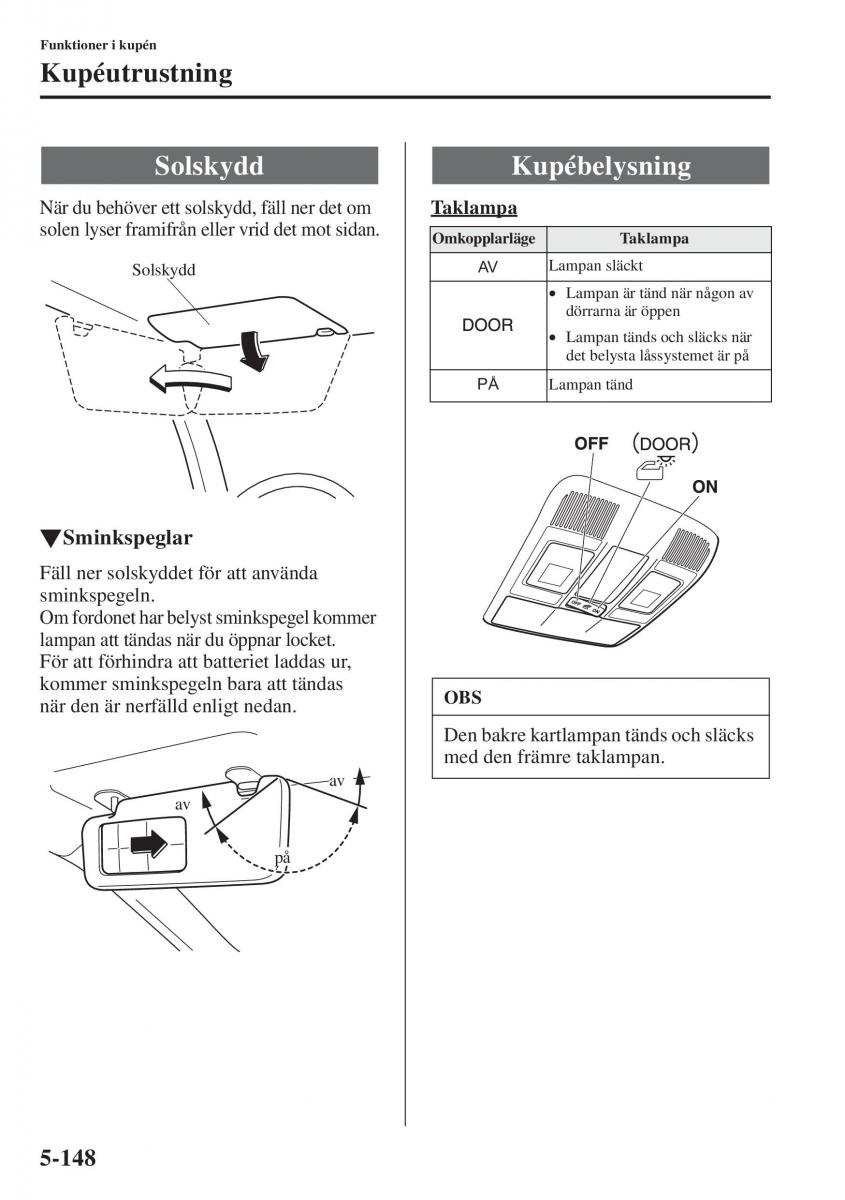 Mazda 6 III instruktionsbok / page 556