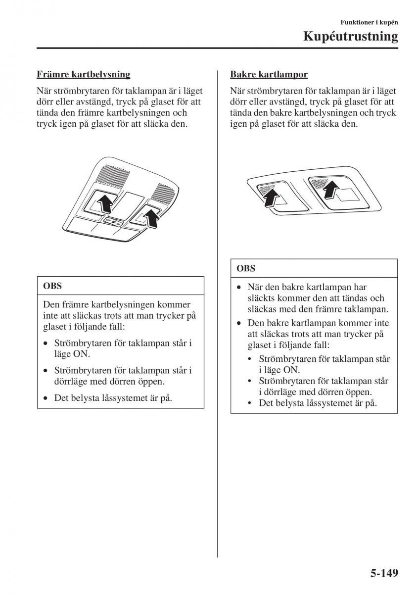 Mazda 6 III instruktionsbok / page 557