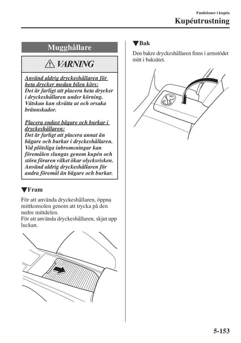 Mazda 6 III instruktionsbok / page 561