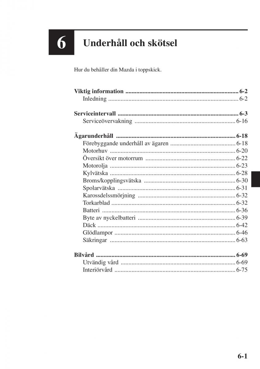 Mazda 6 III instruktionsbok / page 569