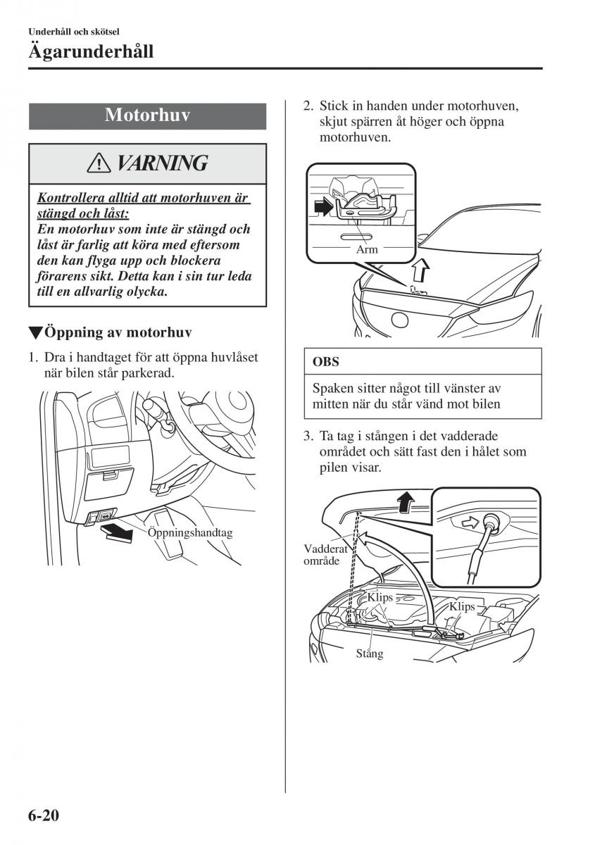 Mazda 6 III instruktionsbok / page 588