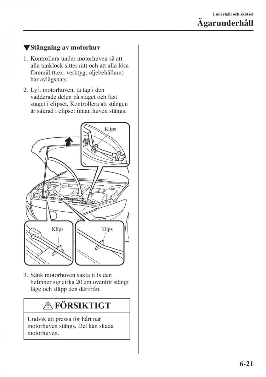 Mazda 6 III instruktionsbok / page 589