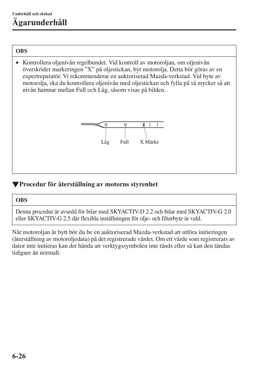 Mazda 6 III instruktionsbok / page 594