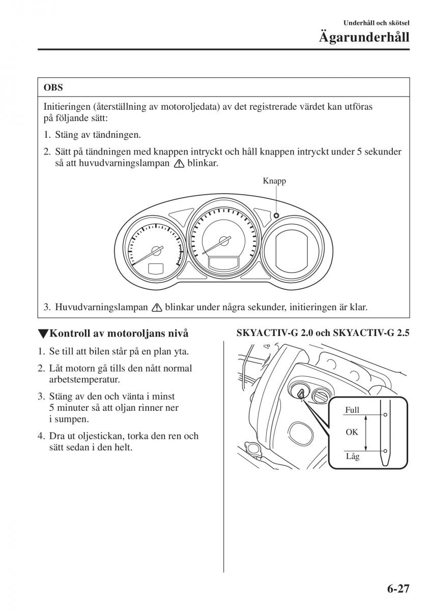 Mazda 6 III instruktionsbok / page 595