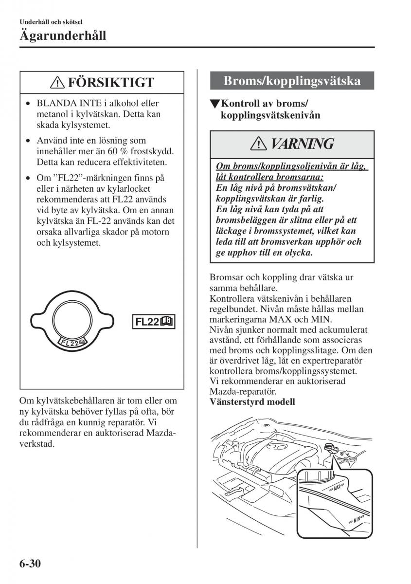 Mazda 6 III instruktionsbok / page 598