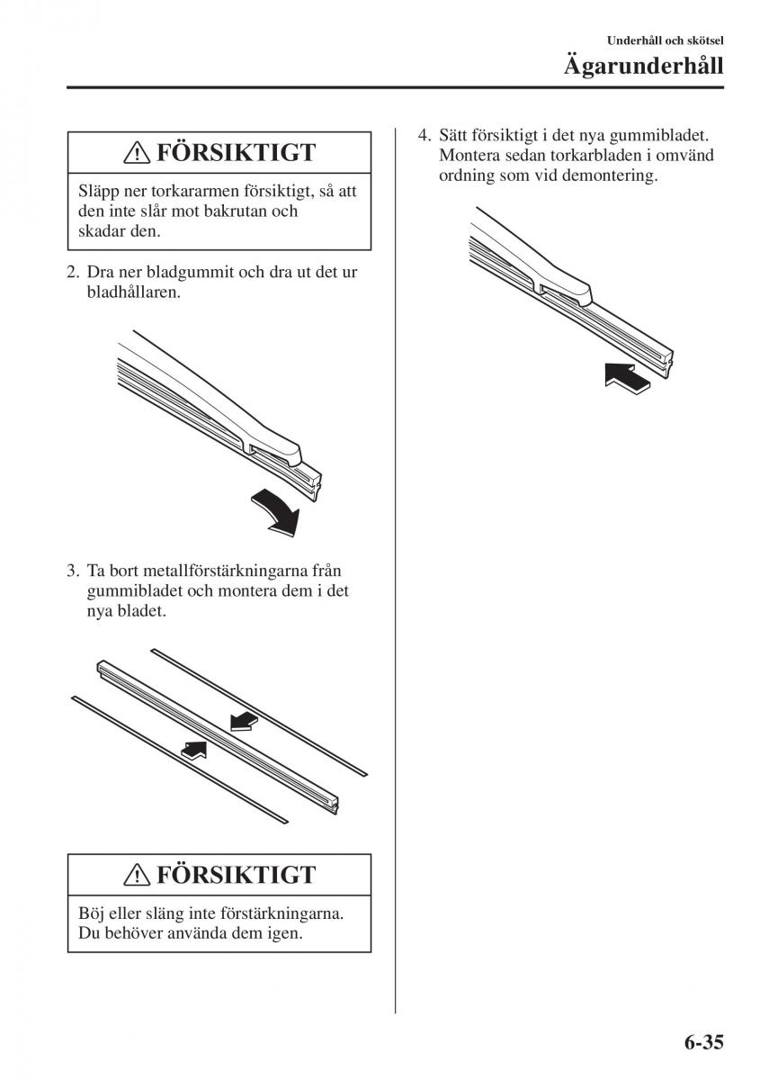 Mazda 6 III instruktionsbok / page 603