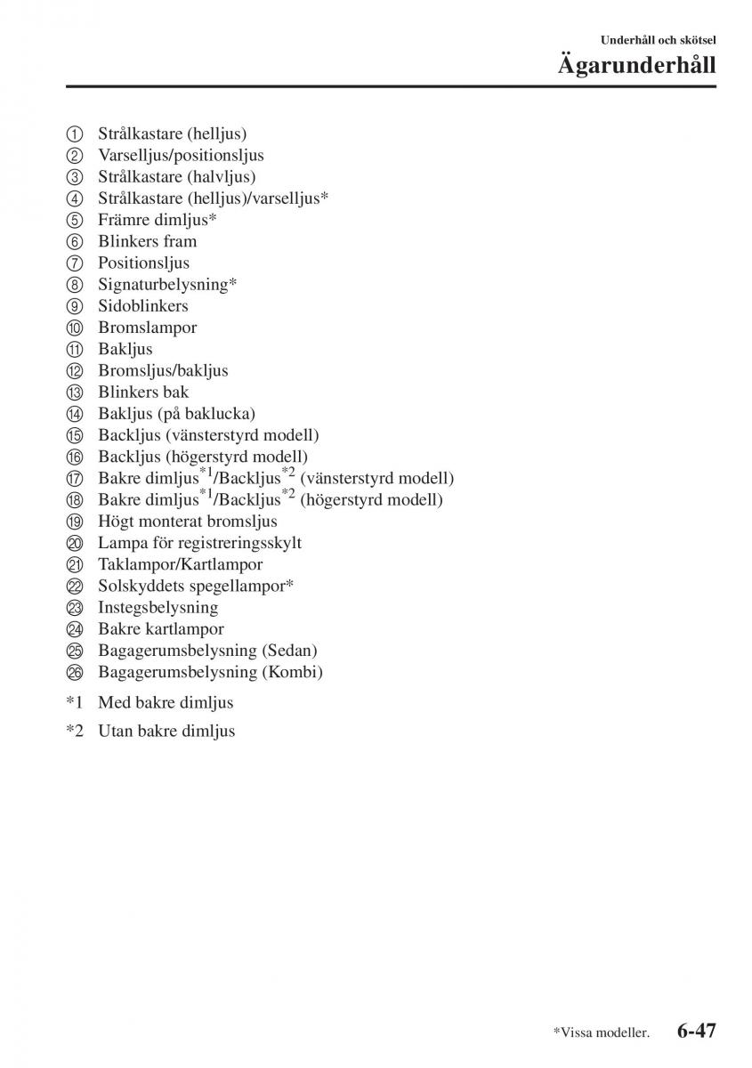 Mazda 6 III instruktionsbok / page 615