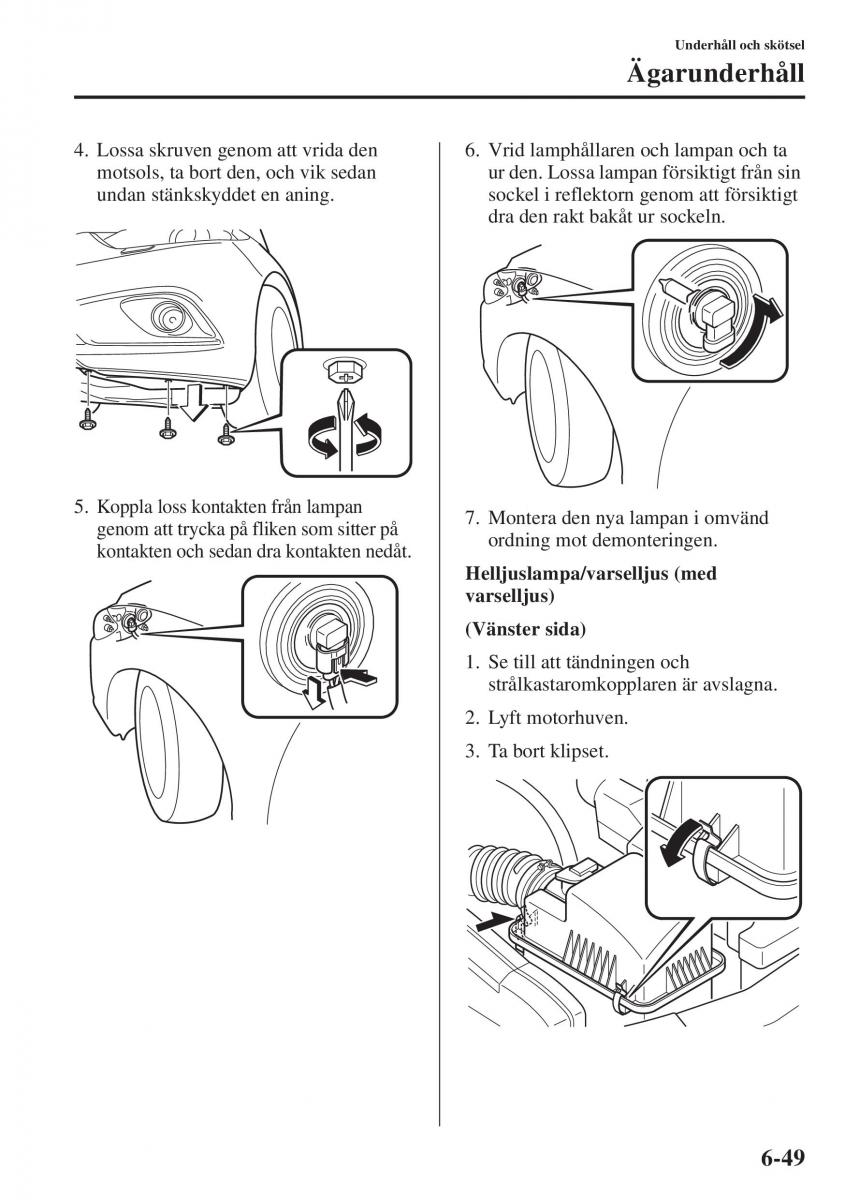 Mazda 6 III instruktionsbok / page 617