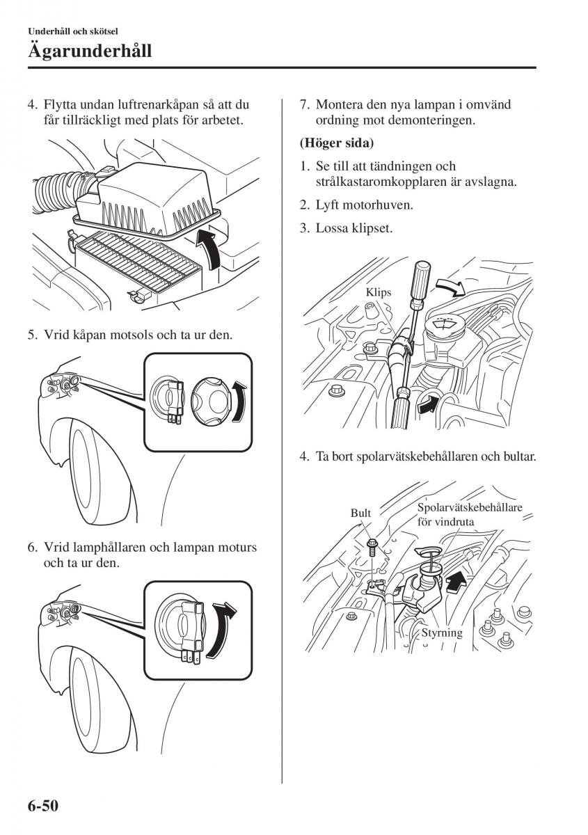 Mazda 6 III instruktionsbok / page 618