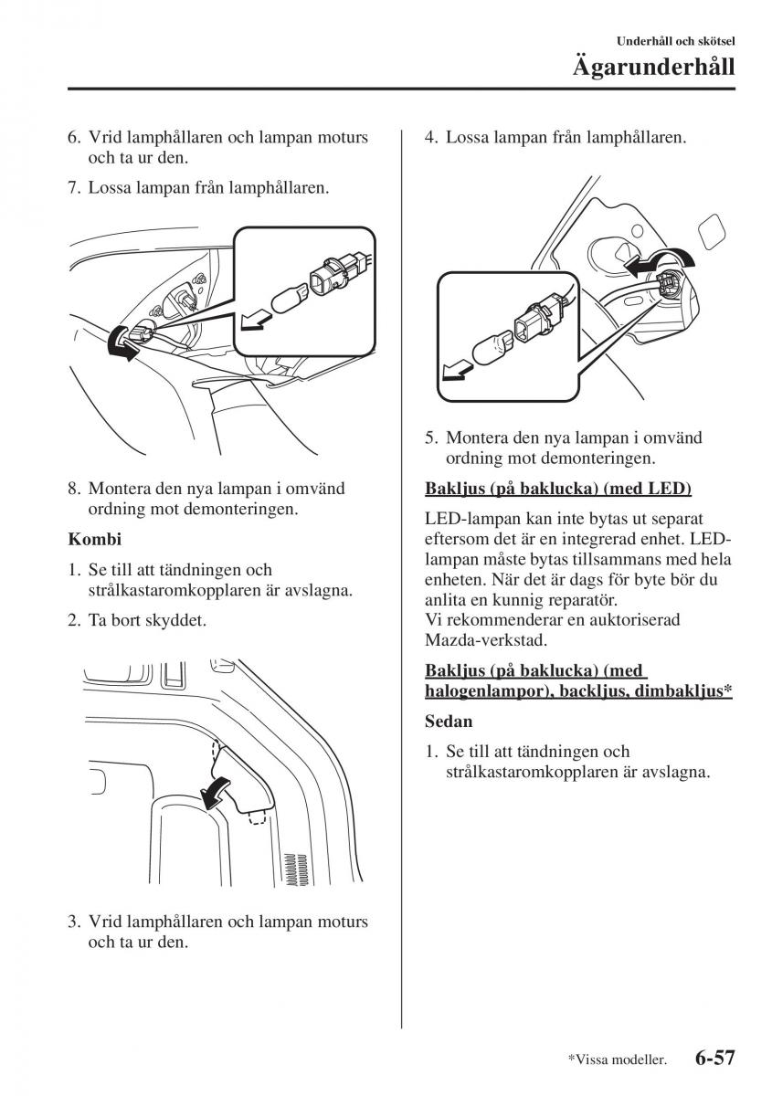 Mazda 6 III instruktionsbok / page 625