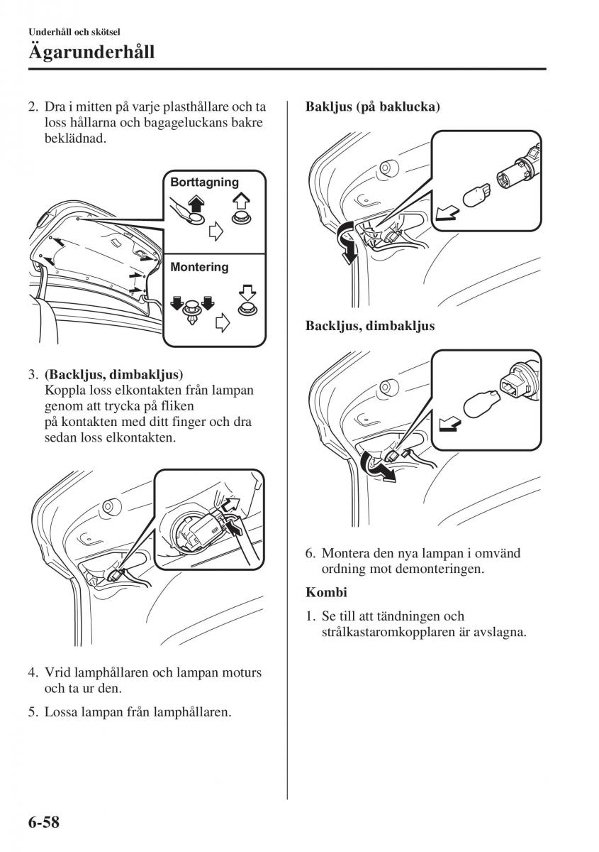 Mazda 6 III instruktionsbok / page 626