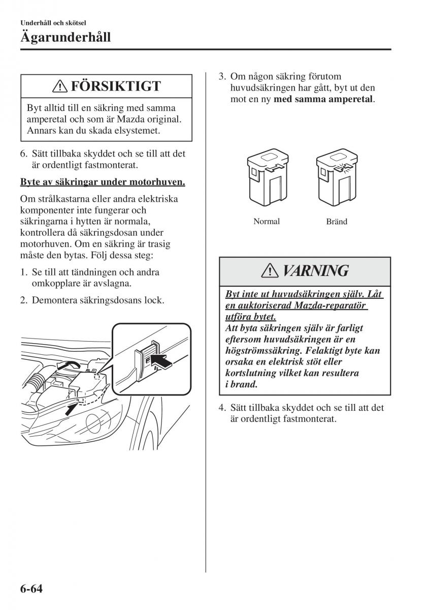 Mazda 6 III instruktionsbok / page 632