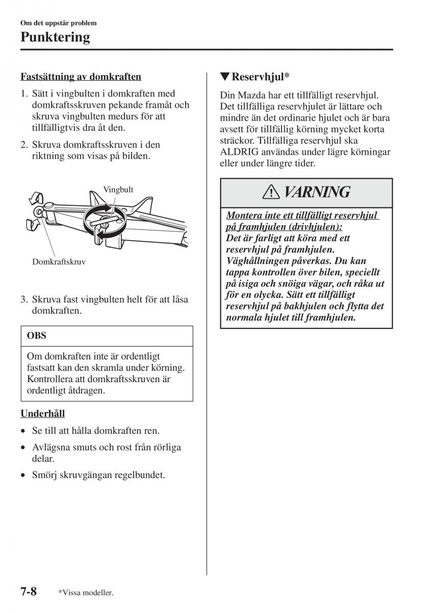 Mazda 6 III instruktionsbok / page 654