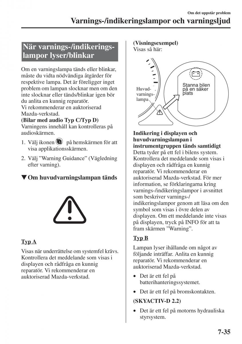 Mazda 6 III instruktionsbok / page 681