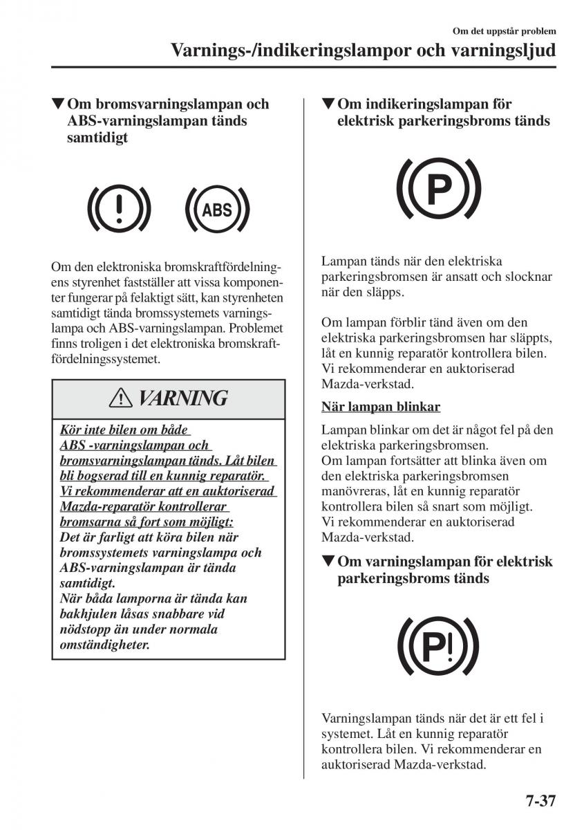 Mazda 6 III instruktionsbok / page 683