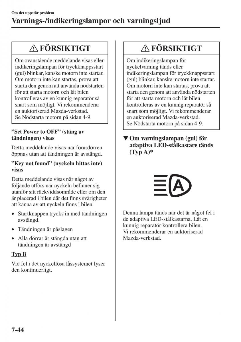 Mazda 6 III instruktionsbok / page 690