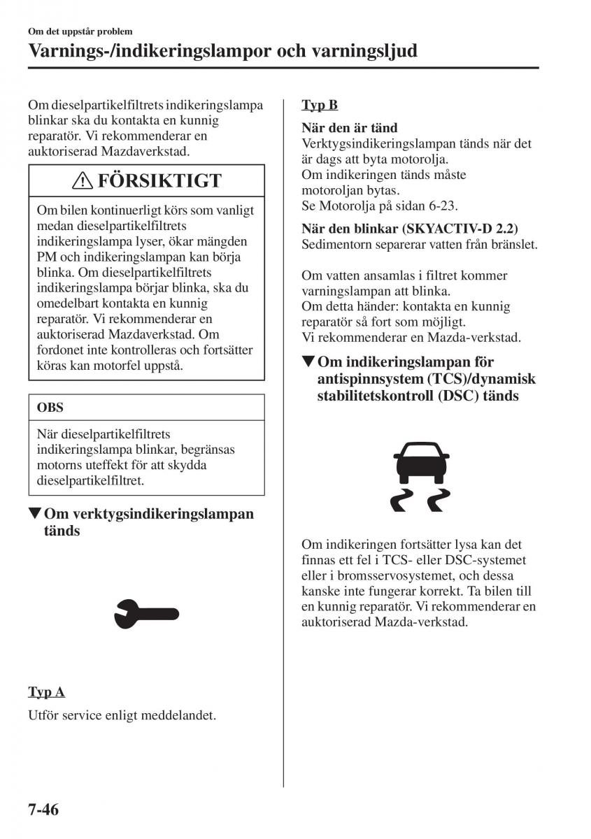 Mazda 6 III instruktionsbok / page 692