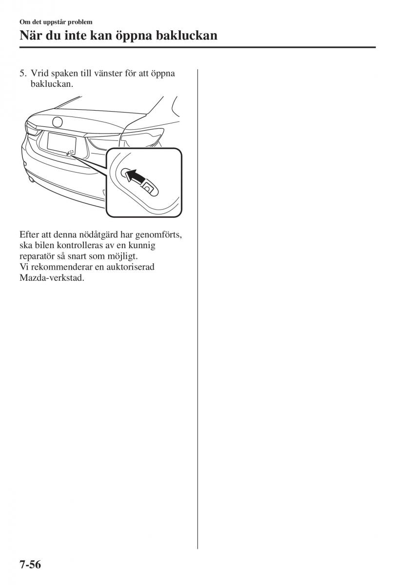 Mazda 6 III instruktionsbok / page 702