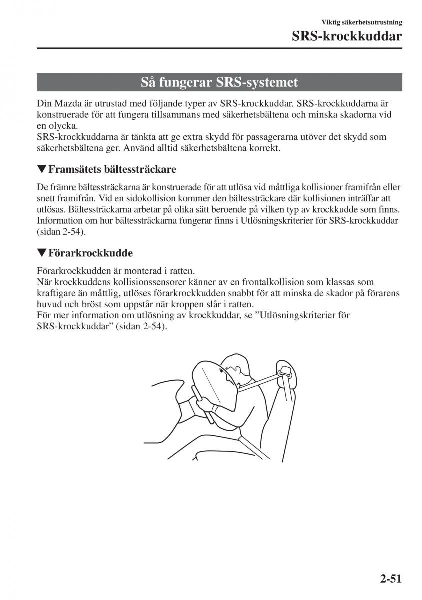 Mazda 6 III instruktionsbok / page 75