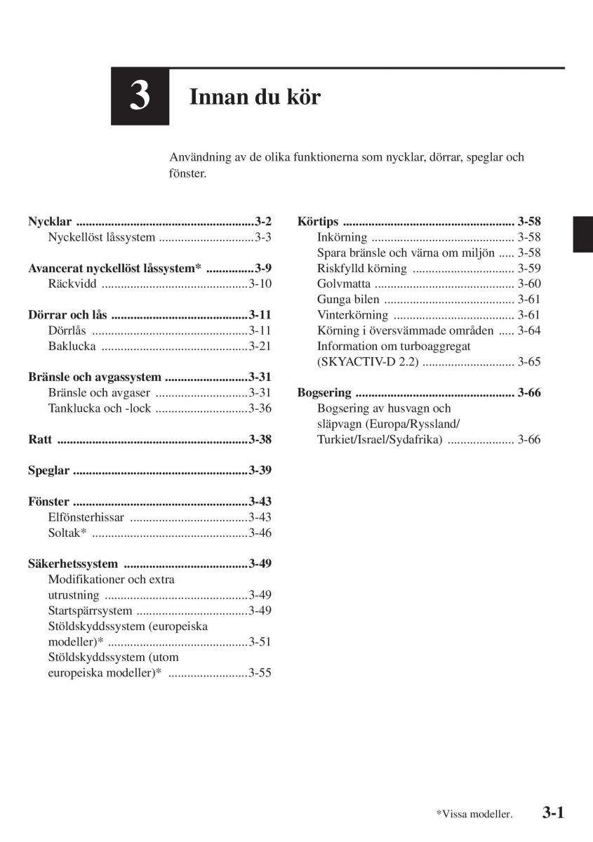 Mazda 6 III instruktionsbok / page 81