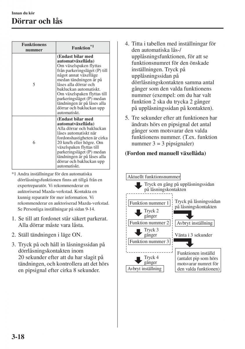 Mazda 6 III instruktionsbok / page 98