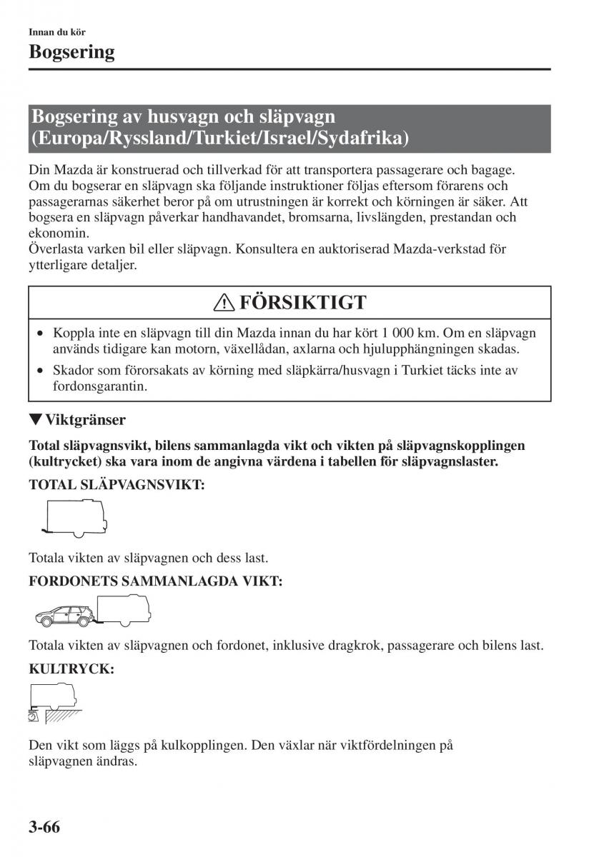 Mazda 6 III instruktionsbok / page 146