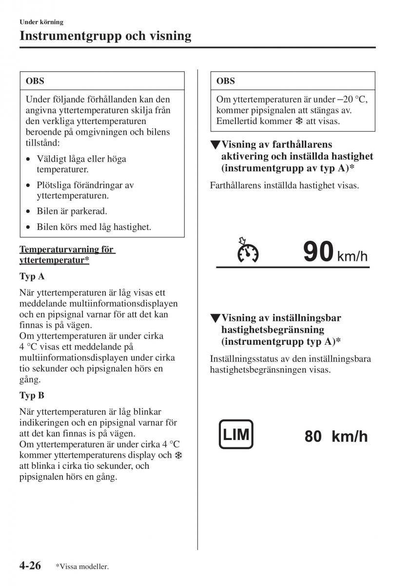 Mazda 6 III instruktionsbok / page 184