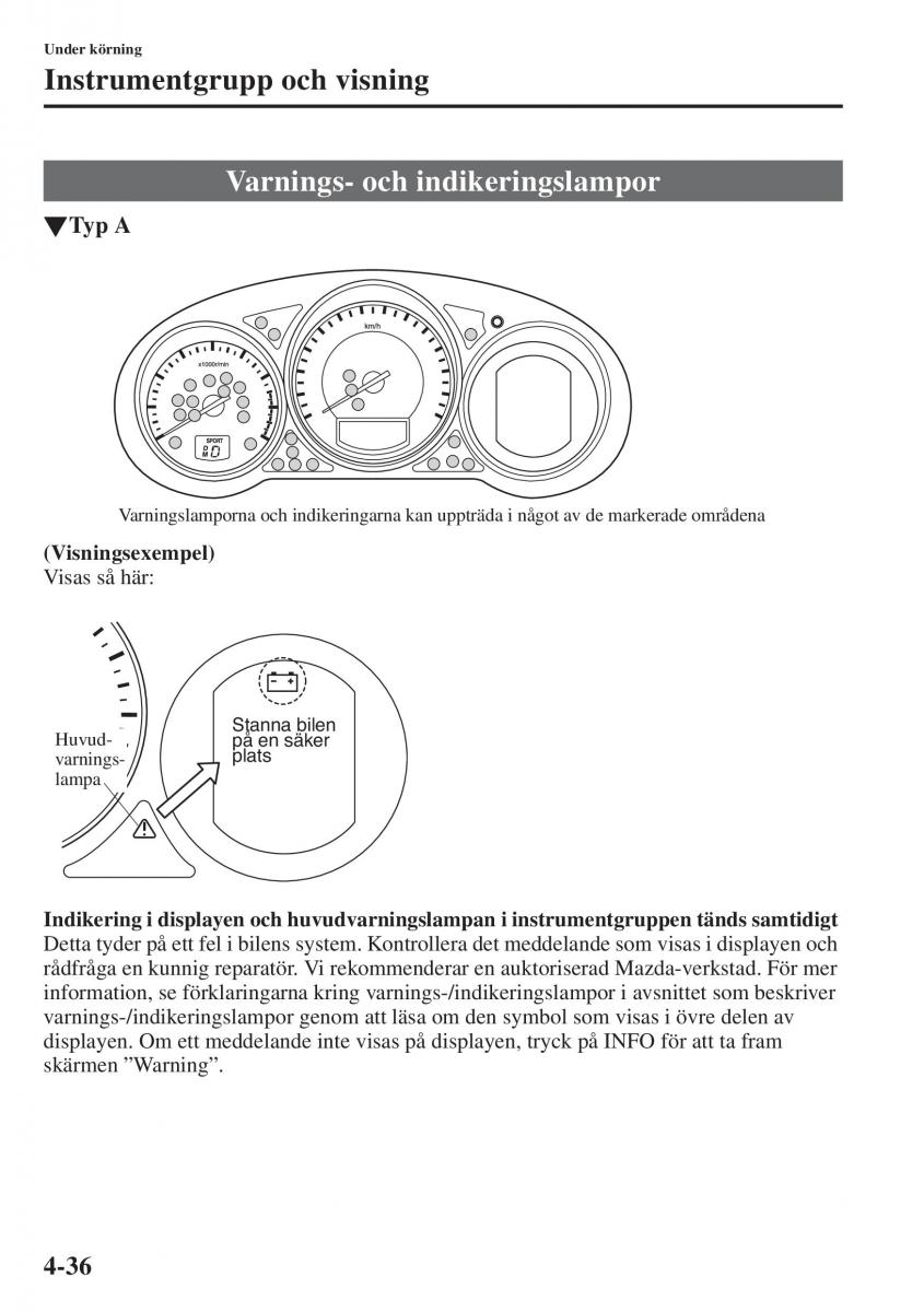 Mazda 6 III instruktionsbok / page 194