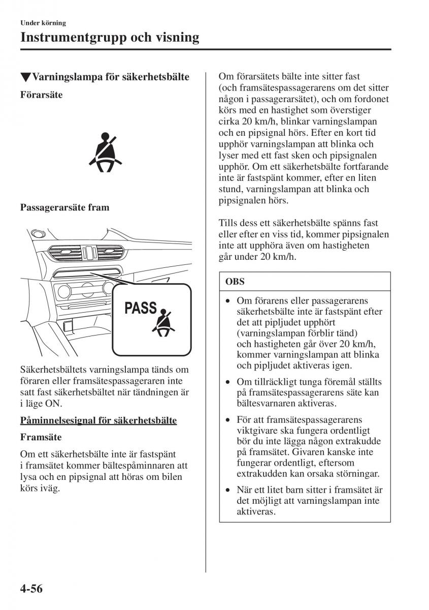 Mazda 6 III instruktionsbok / page 214