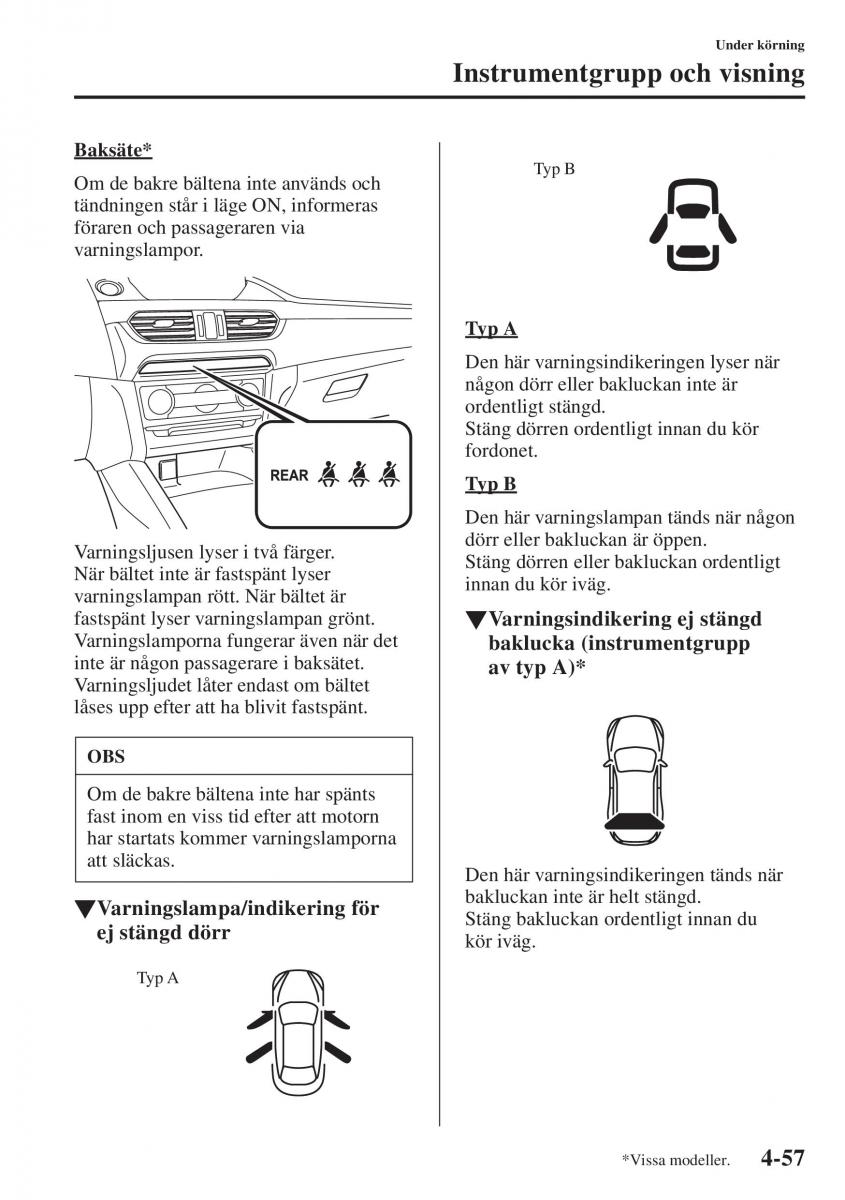 Mazda 6 III instruktionsbok / page 215