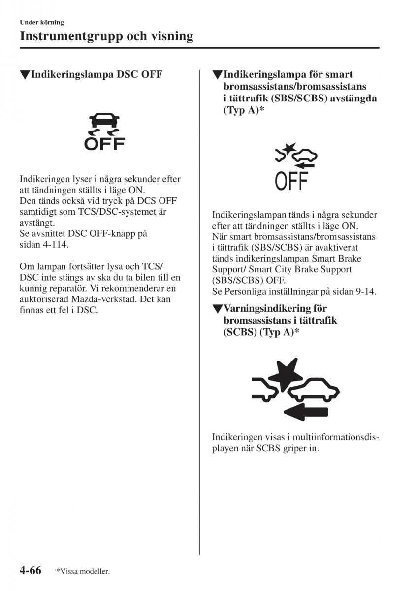 Mazda 6 III instruktionsbok / page 224