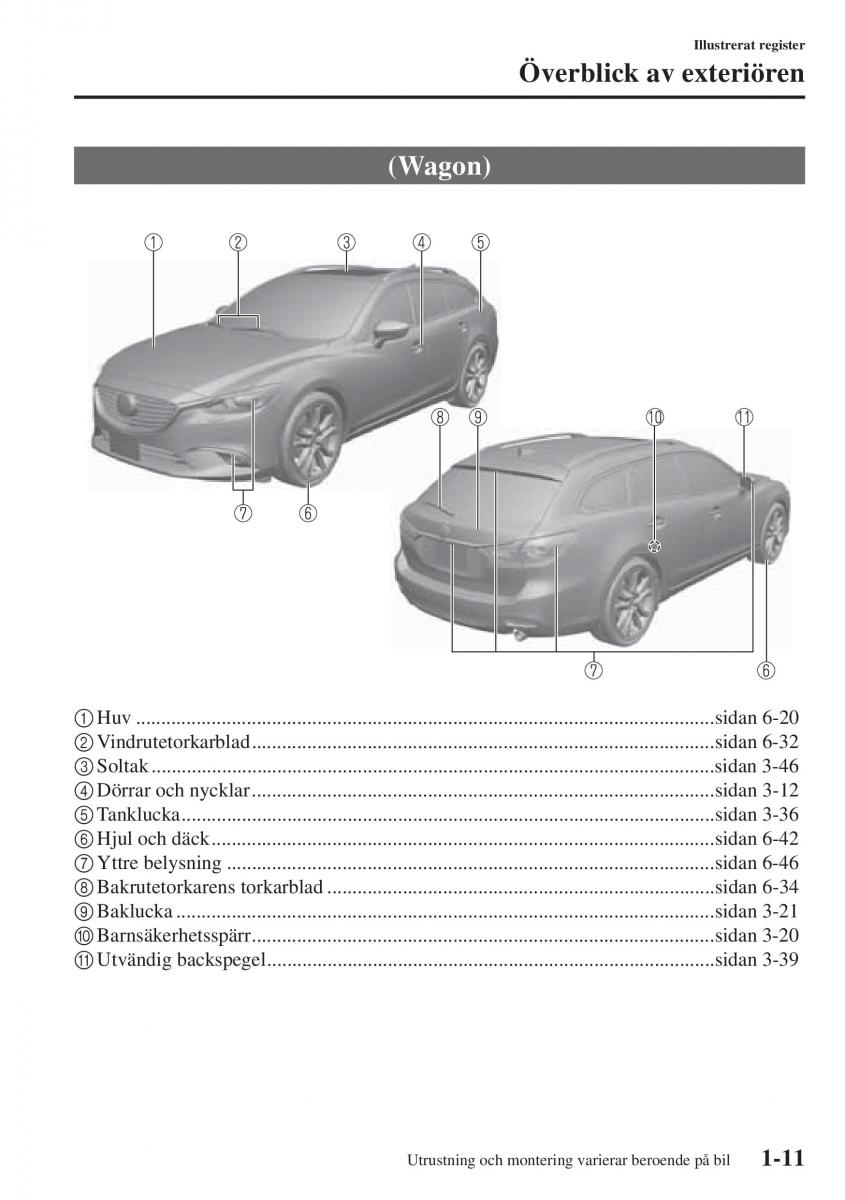 Mazda 6 III instruktionsbok / page 23