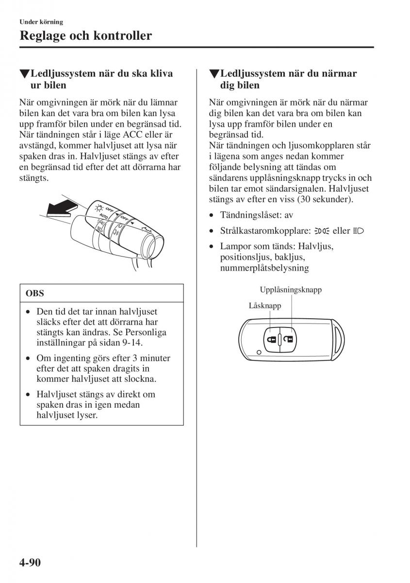 Mazda 6 III instruktionsbok / page 248