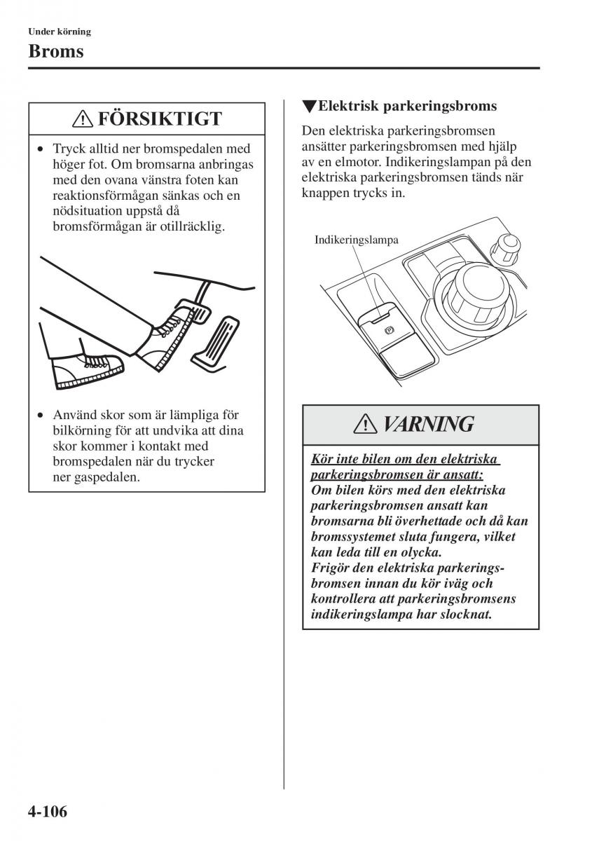 Mazda 6 III instruktionsbok / page 264