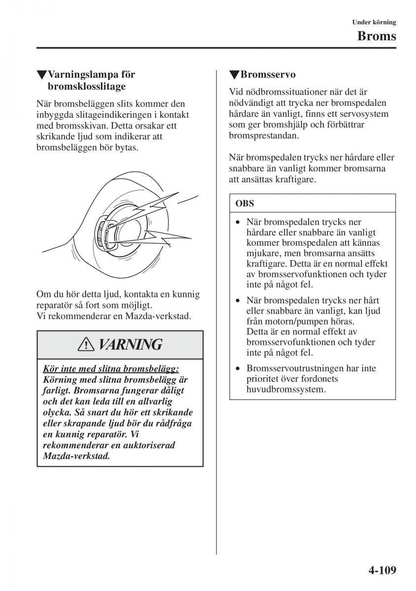 Mazda 6 III instruktionsbok / page 267