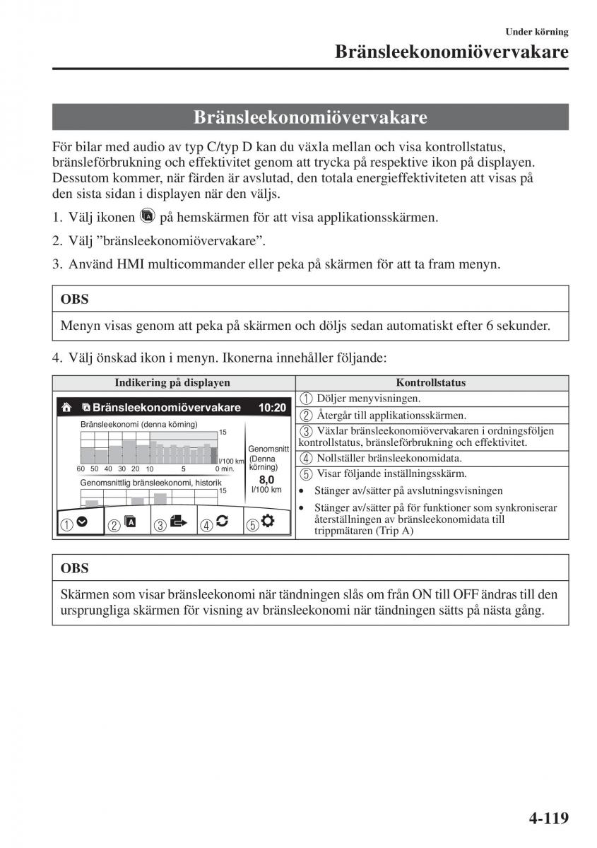 Mazda 6 III instruktionsbok / page 277