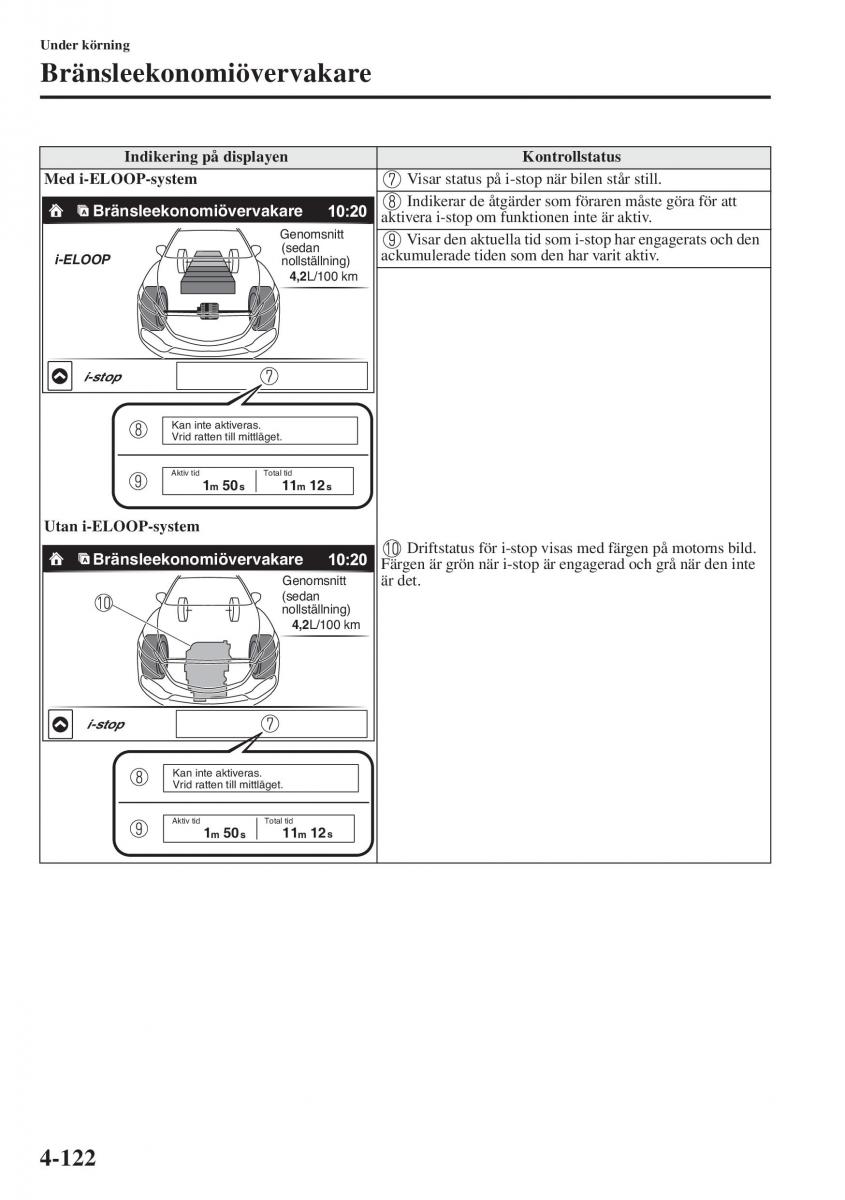 Mazda 6 III instruktionsbok / page 280