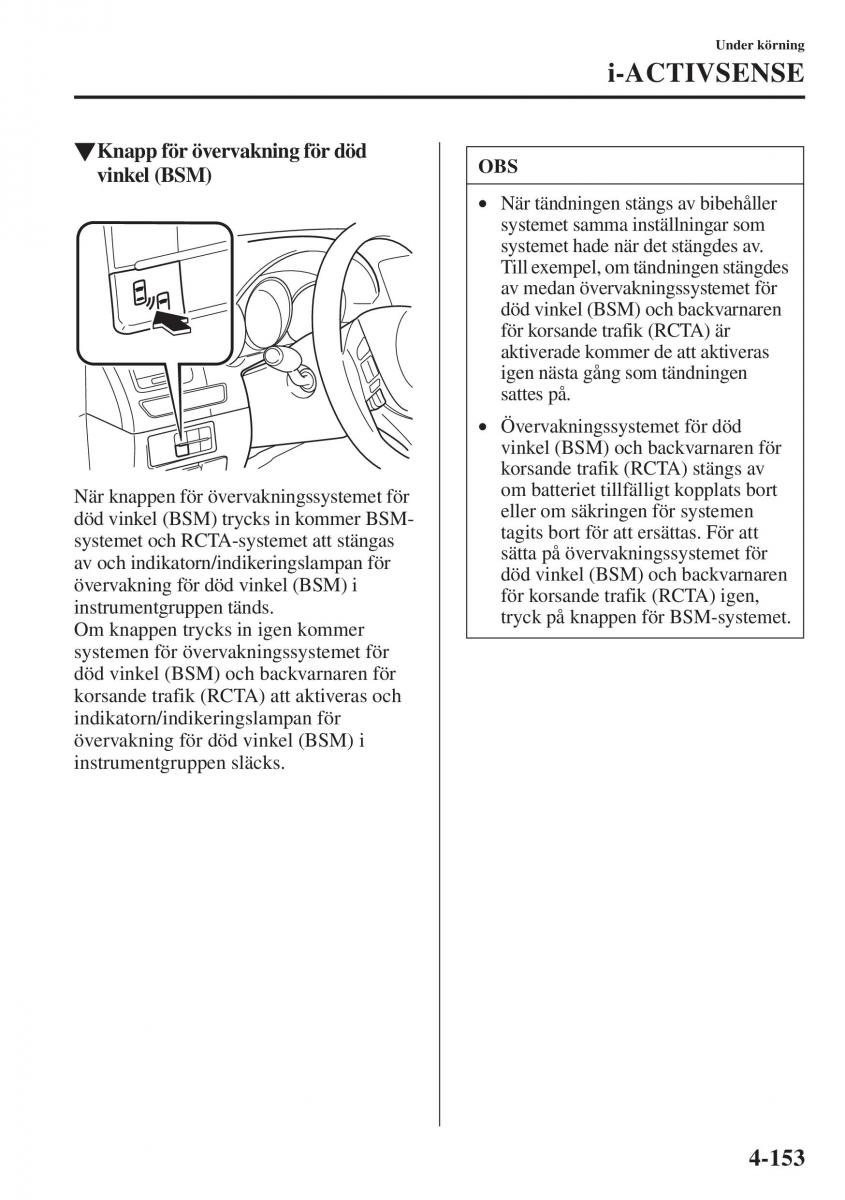 Mazda 6 III instruktionsbok / page 311