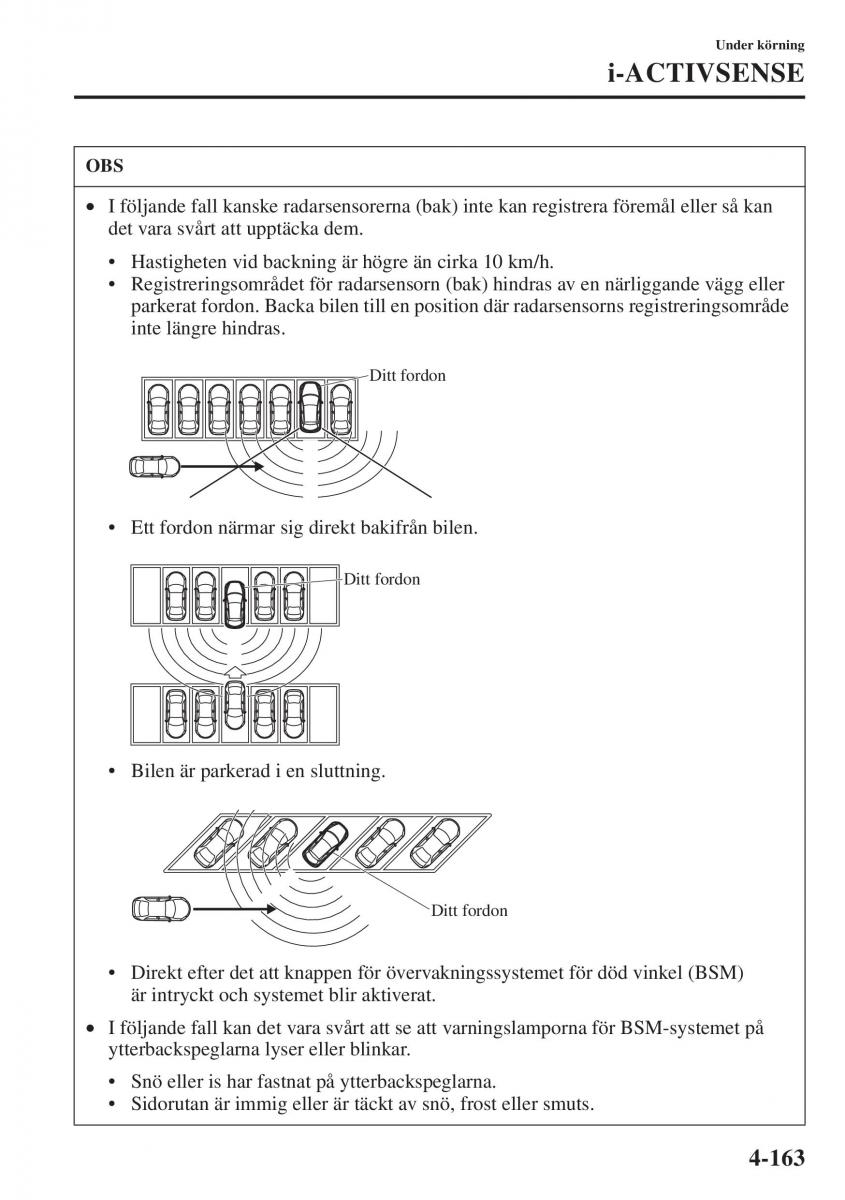 Mazda 6 III instruktionsbok / page 321