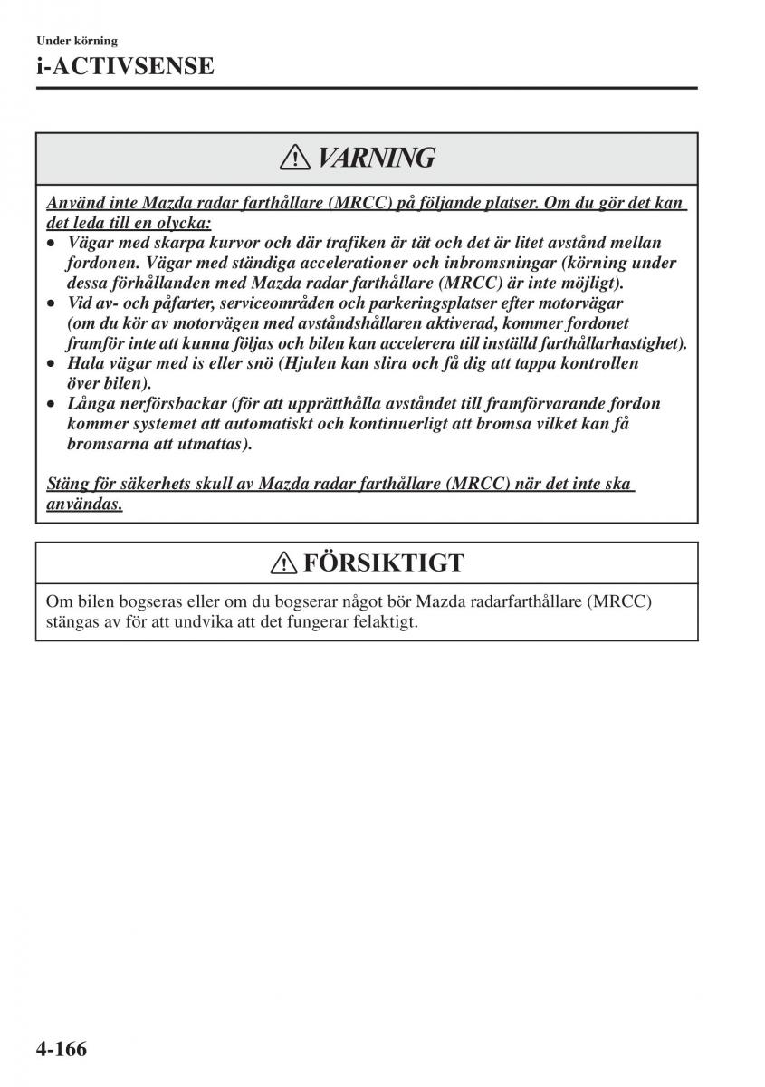 Mazda 6 III instruktionsbok / page 324