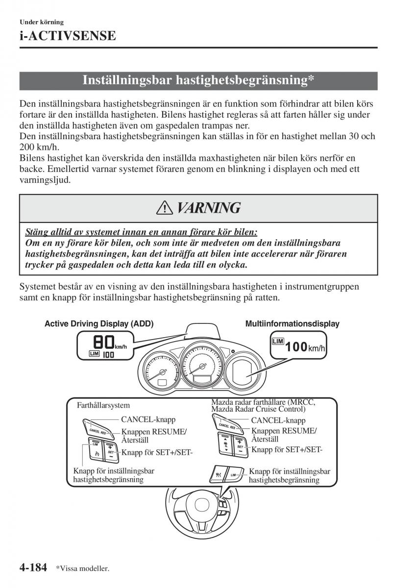 Mazda 6 III instruktionsbok / page 342