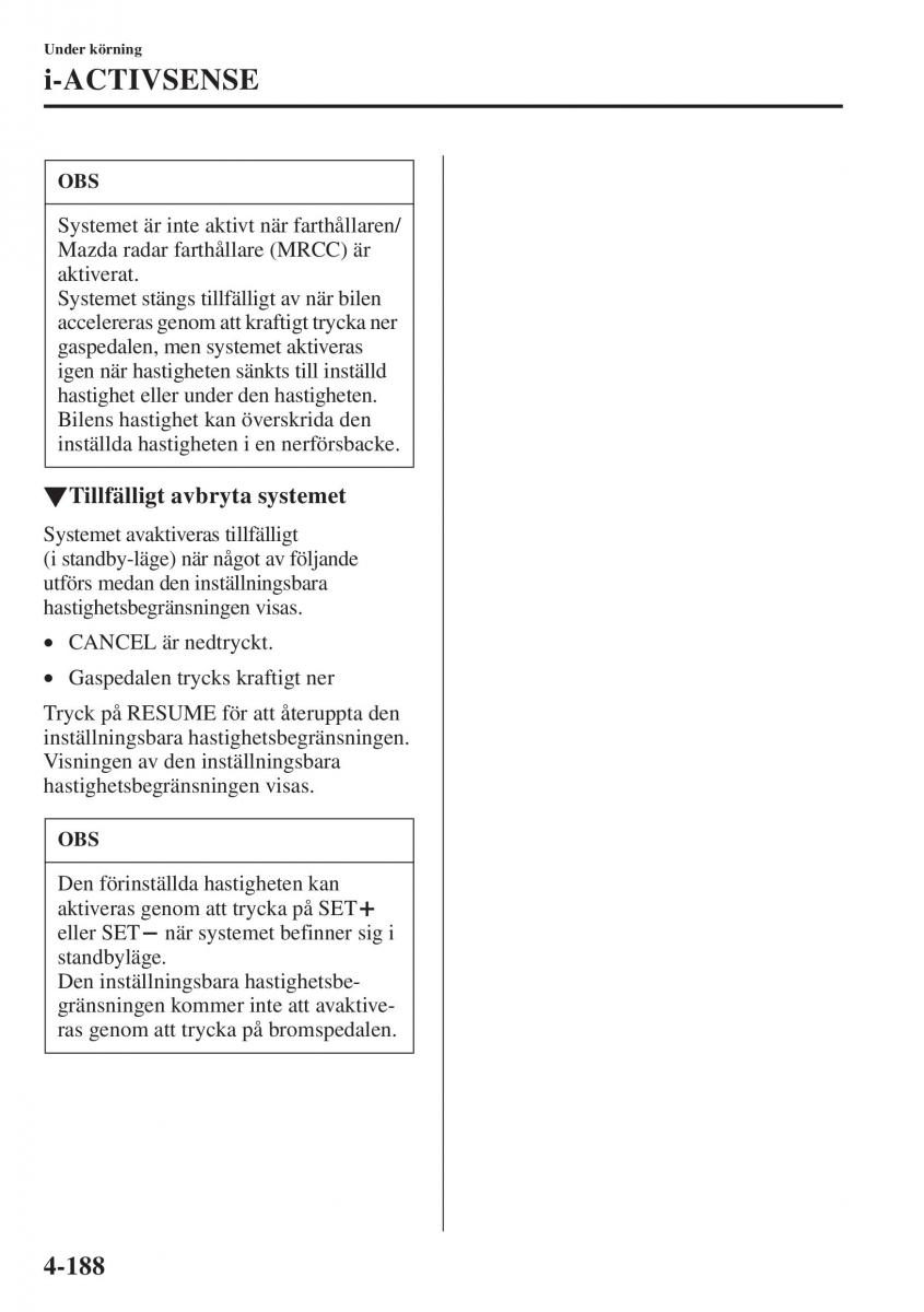 Mazda 6 III instruktionsbok / page 346