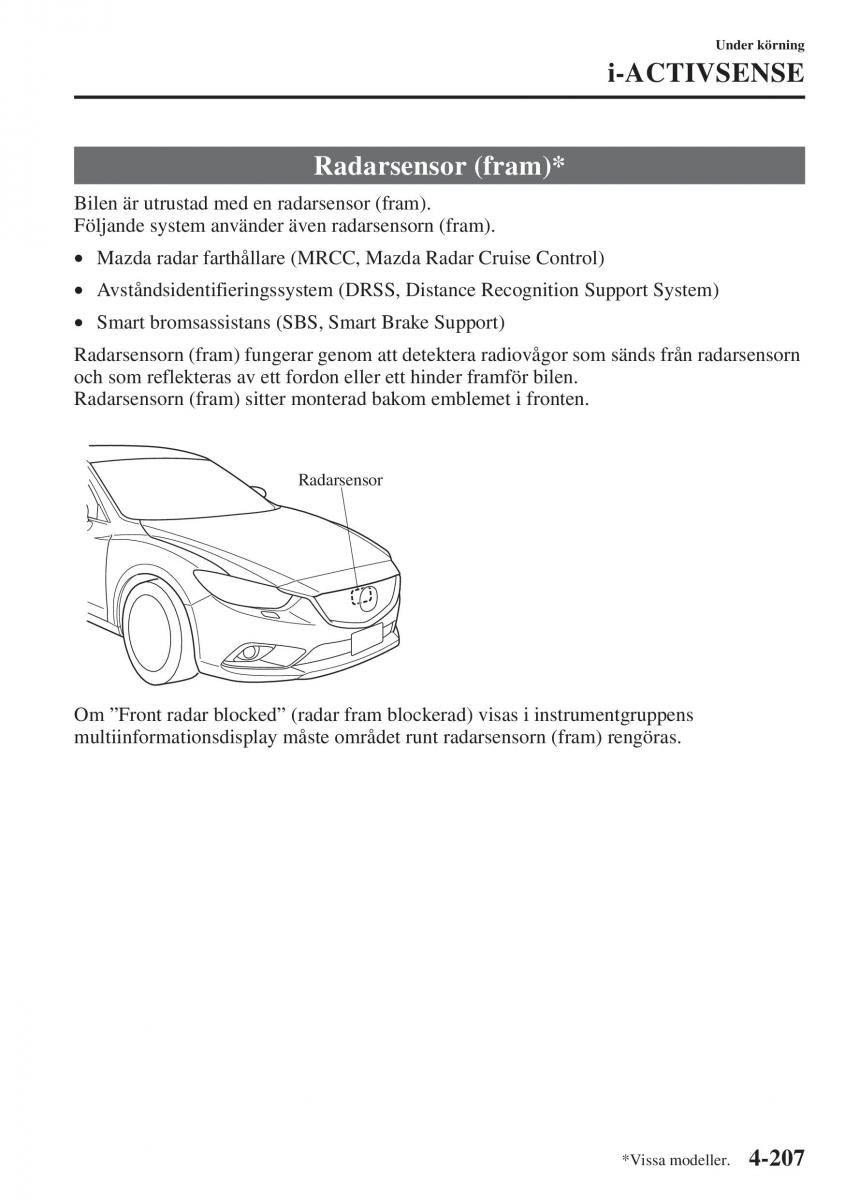 Mazda 6 III instruktionsbok / page 365